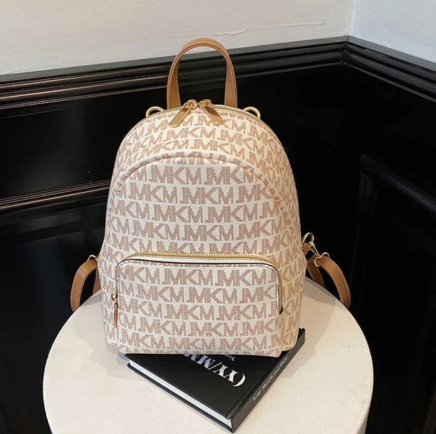 Michael Kors Vanilla Mini Backpack