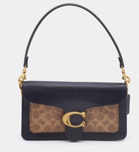 Coach Tabby Shoulder Bag With Signature Canvas