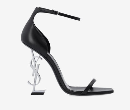 Saint Laurent OPYUM Sandals In Patent Leather