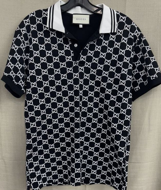 Gucci Short-Sleeved Men's Polo Shirt
