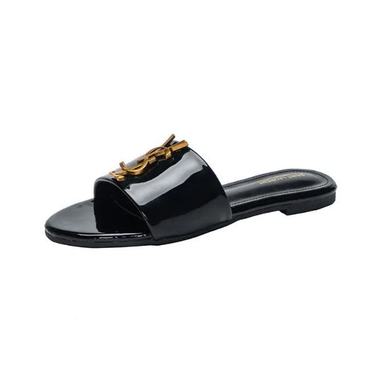 YSL Saint Laurent Sandalia Flat