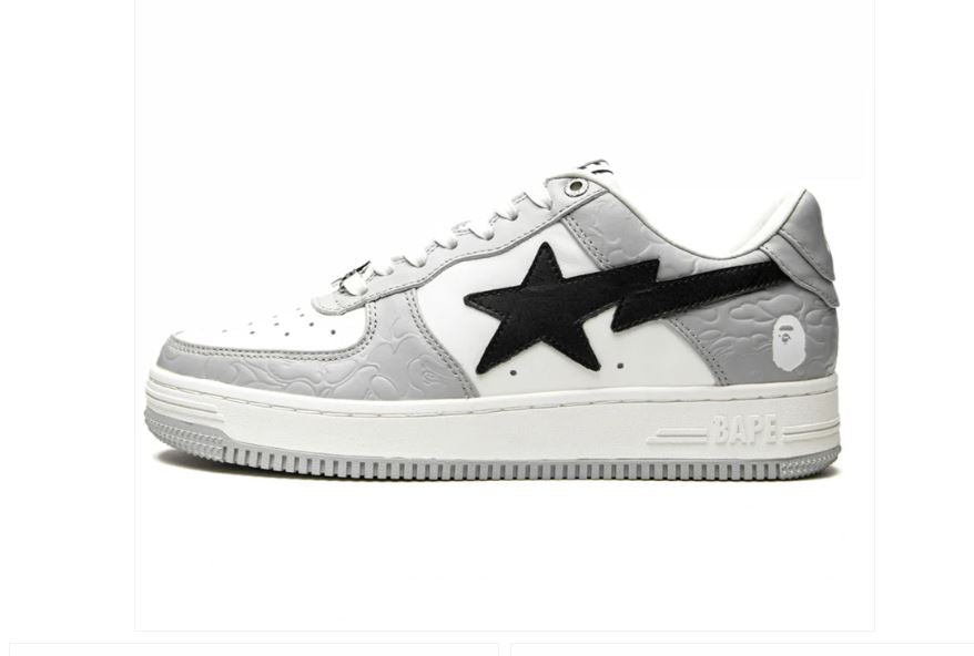 A Bathing Ape Bape Sta M2 Low Top Sneakers + Extra Laces + Socks